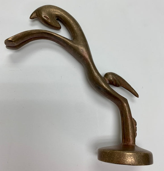 Franz Hagenauer Style Leaping Horse Mascot/Hood Ornament M-67