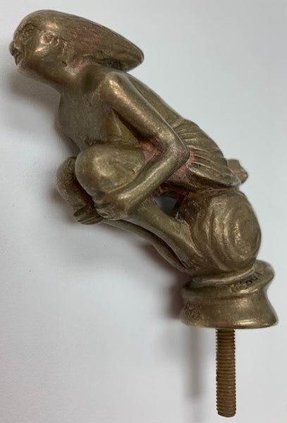 1921 Nude Sitting on Sphere Mascot/Hood Ornament M-310