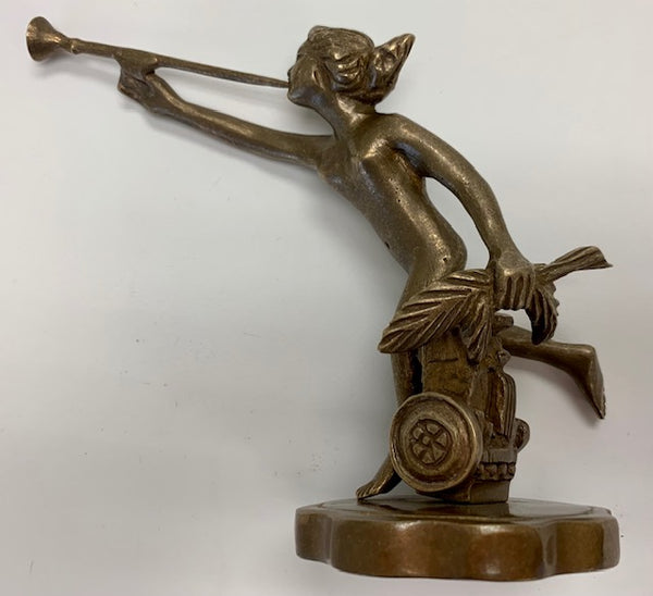 1922 Ballot Trumpeter Mascot/Hood Ornament M-314