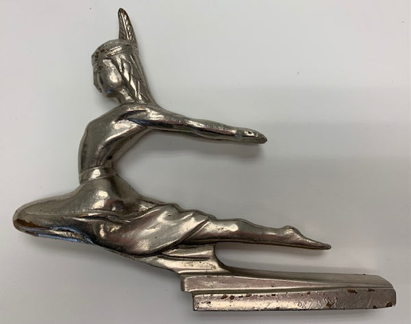 Pontiac Native Woman Mascot/Hood Ornament M-169