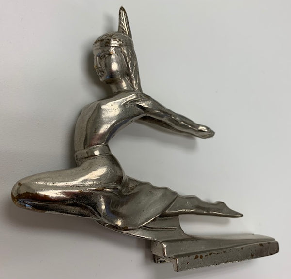 Pontiac Native Woman Mascot/Hood Ornament M-169