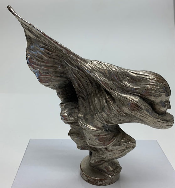 1920's Draped Lady in Wind Car Mascot/Hood Ornament M-122