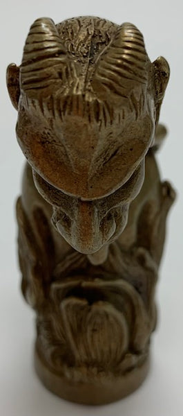 1920’s Devil in Hand in Flames Car Mascot/Ornament M-201