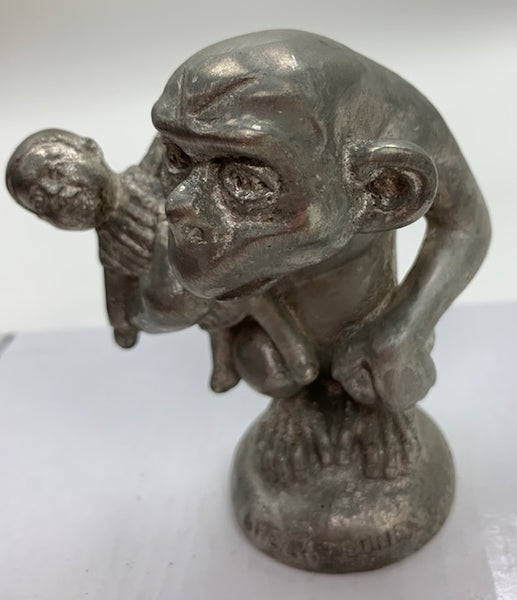 1920’s style MONKEY WITH DOLL Car Mascot/Hood Ornament M-204