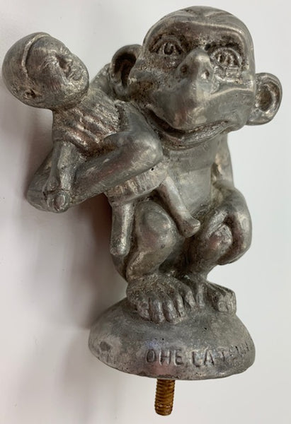 1920’s style MONKEY WITH DOLL Car Mascot/Hood Ornament M-204