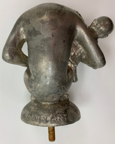 1920’s style MONKEY WITH DOLL Car Mascot/Hood Ornament M-204