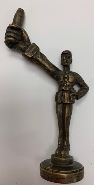1919s style ARMANCEL POLICEMAN Car Mascot/Hood Ornament M-214