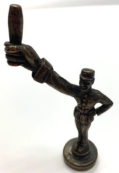 1919s style ARMANCEL POLICEMAN Car Mascot/Hood Ornament M-214