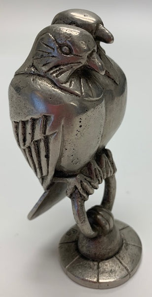 1920’s style ART DECO LOVE BIRDS Car Mascot/Hood Ornament M-219