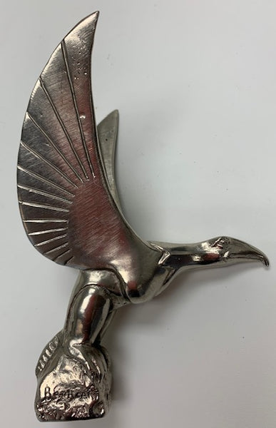 1920’s style of BOURCART EAGLE ON ROCK Car Mascot / Hood Ornament M-228