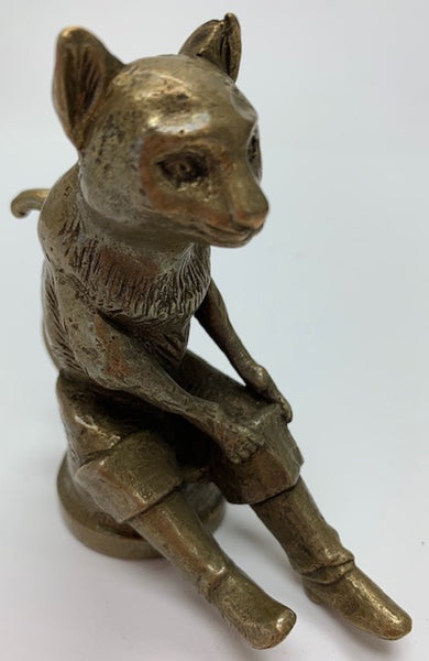 1920 Puss in Boots Car Mascot/Ornament M-250