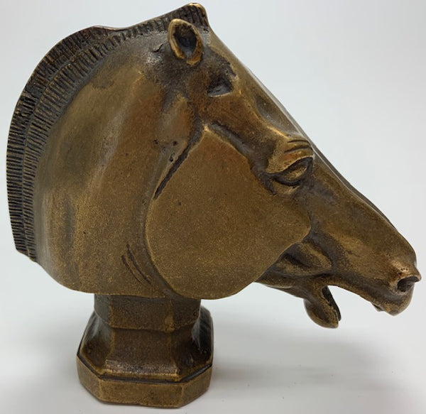 1928 Horses Head Mascot/Hood Ornament M-260