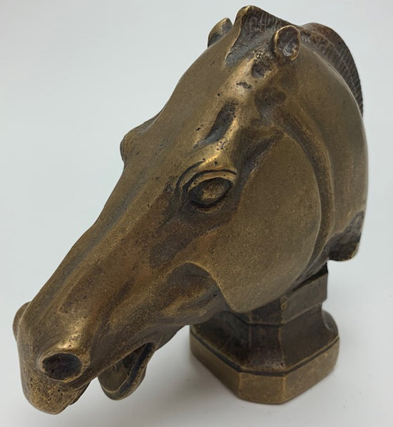 1928 Horses Head Mascot/Hood Ornament M-260