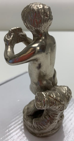 Young Pan With His Pipes Mascot/Hood Ornament M-271