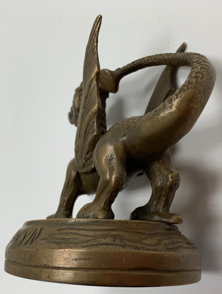 Welsh Dragon Bentley Mascot/Hood Ornament M-268