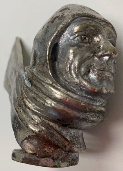 1920’s Racing Driver Bust at Speed Car Mascot/Ornament M-213