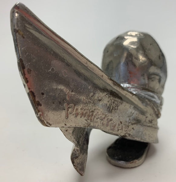 1920’s Racing Driver Bust at Speed Car Mascot/Ornament M-213