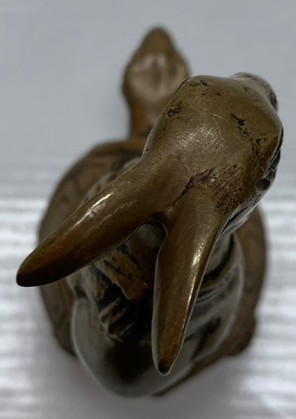 1920 Hare Riding Tortoise Mascot/Hood Ornament M-296