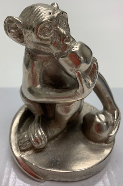1920 French Chimpanzee Mascot/Hood Ornament M-287
