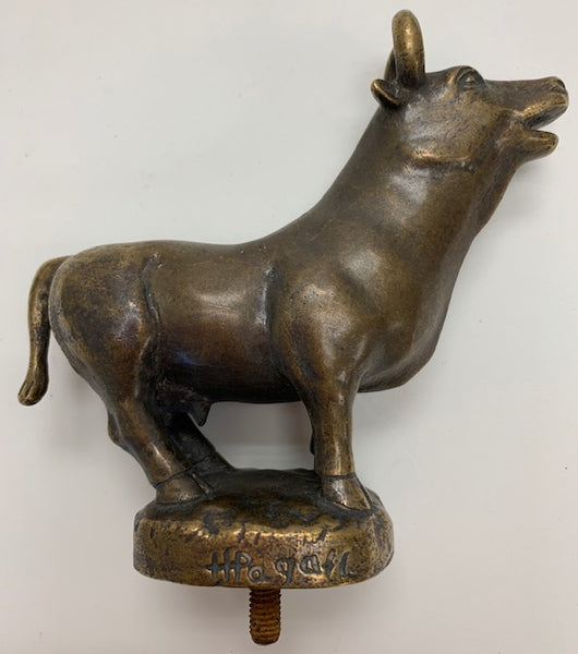 1920 Payen Fighting Bull Mascot/Hood Ornament M-295