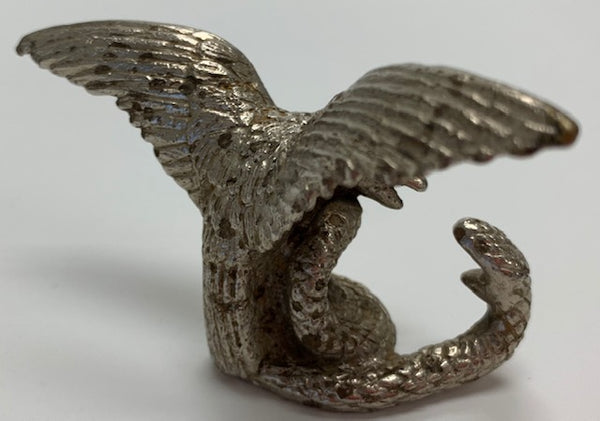 1920 Eagle Attacking Snake Car Mascot/Ornament M-301