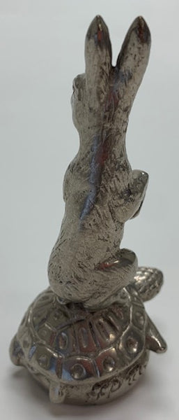 1920 Hare Riding Tortoise Mascot/Hood Ornament M-302