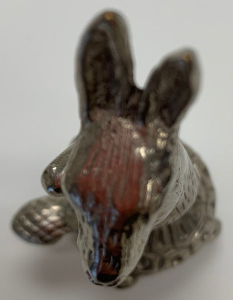 1920 Hare Riding Tortoise Mascot/Hood Ornament M-302