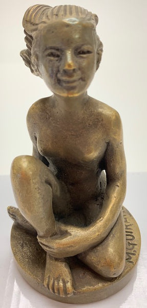 Sitting Nude Mascot/Hood Ornament M-309