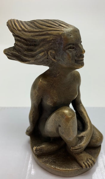 Sitting Nude Mascot/Hood Ornament M-309