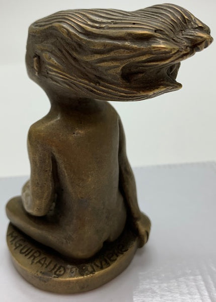 Sitting Nude Mascot/Hood Ornament M-309