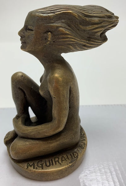 Sitting Nude Mascot/Hood Ornament M-309