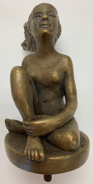 Sitting Nude Mascot/Hood Ornament M-309