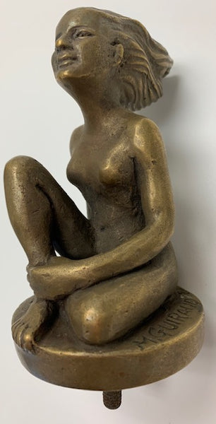 Sitting Nude Mascot/Hood Ornament M-309