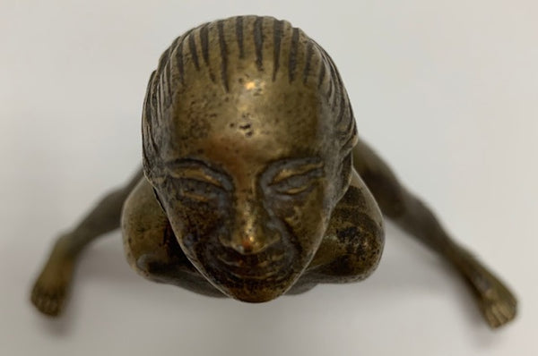 1920 Nude Girl Vaulting Milestone Mascot/Hood Ornament M-311
