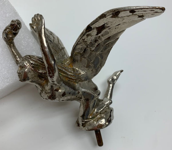 1920 Winged Nude on Rock Car Mascot/Ornament M-318