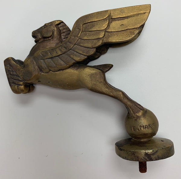 1921 Pegasus on Ball Mascot/Hood Ornament M-321