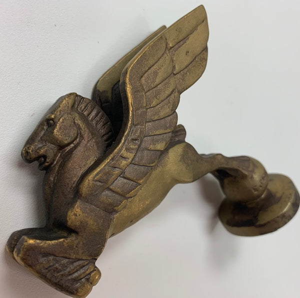 1921 Pegasus on Ball Mascot/Hood Ornament M-321