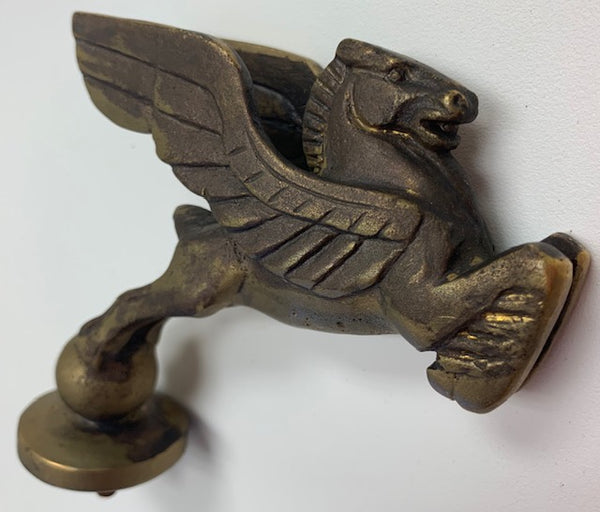 1921 Pegasus on Ball Mascot/Hood Ornament M-321