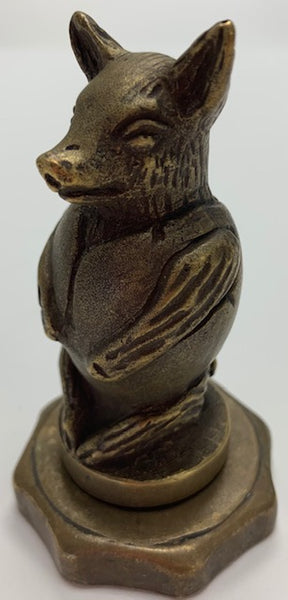 1920 Pig in Egg Mascot/Hood Ornament M-326