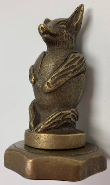 1920 Pig in Egg Mascot/Hood Ornament M-326