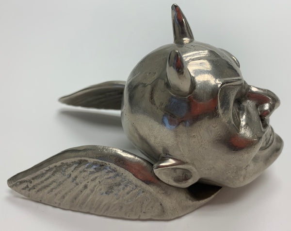 Devil Hood Ornament Shifter Hot Rod Harley Bobber M-19