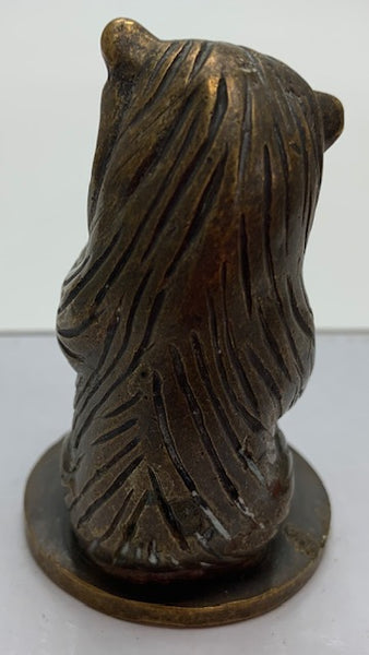 Bear Eating Honey Mascot/Hood Ornament M-35
