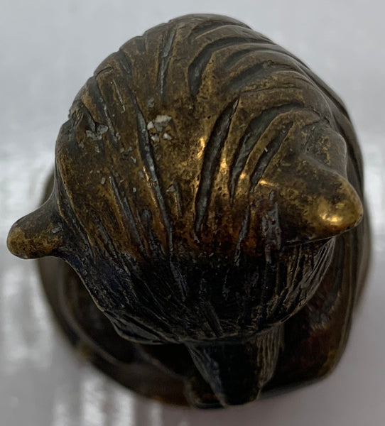 Bear Eating Honey Mascot/Hood Ornament M-35