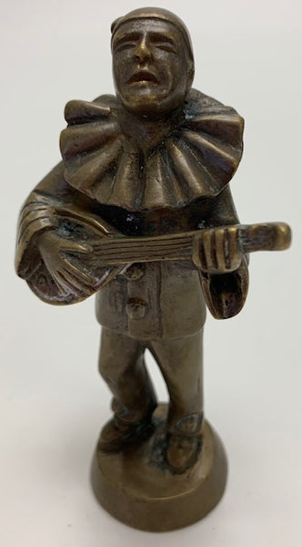 Mandolin Player Mascot/Hood Ornament M-40