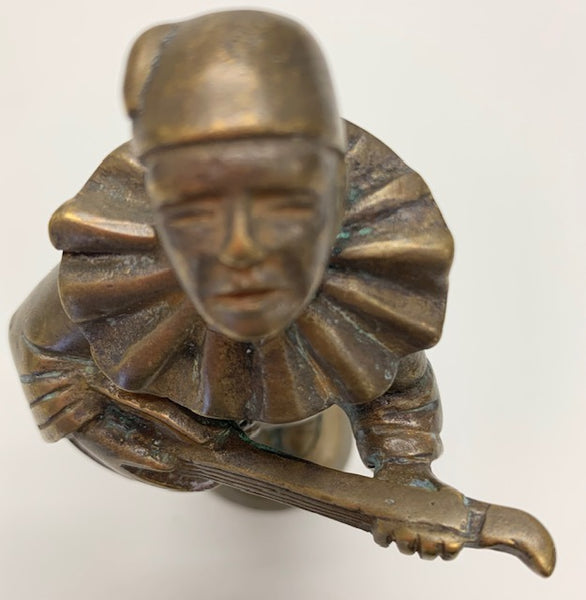 Mandolin Player Mascot/Hood Ornament M-40