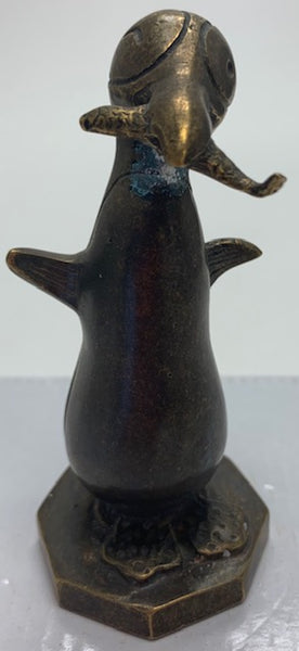 French Art Deco Penguin Bronze Mascot/Hood Ornament M-60