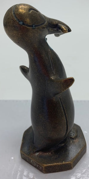 French Art Deco Penguin Bronze Mascot/Hood Ornament M-60