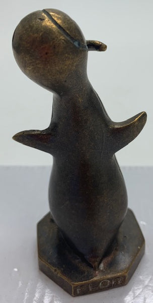 French Art Deco Penguin Bronze Mascot/Hood Ornament M-60