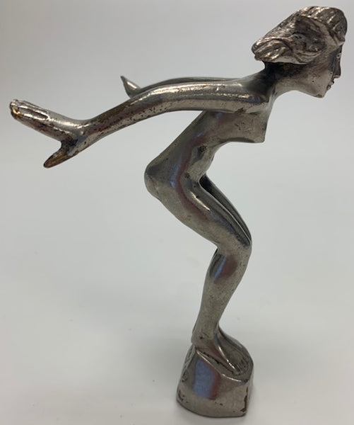 ART DECO NAKED NYMPH CAR MASCOT/ORNAMENT M-62
