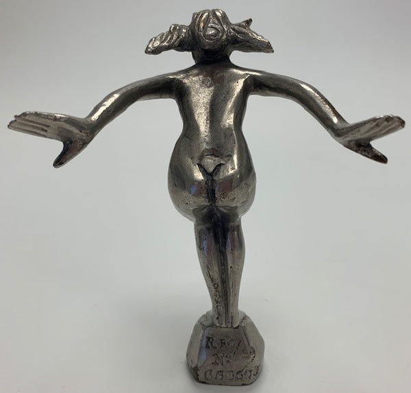 ART DECO NAKED NYMPH CAR MASCOT/ORNAMENT M-62